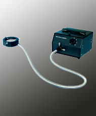 Fiber optic illuminator with fiber optic ring light(5410+5820)